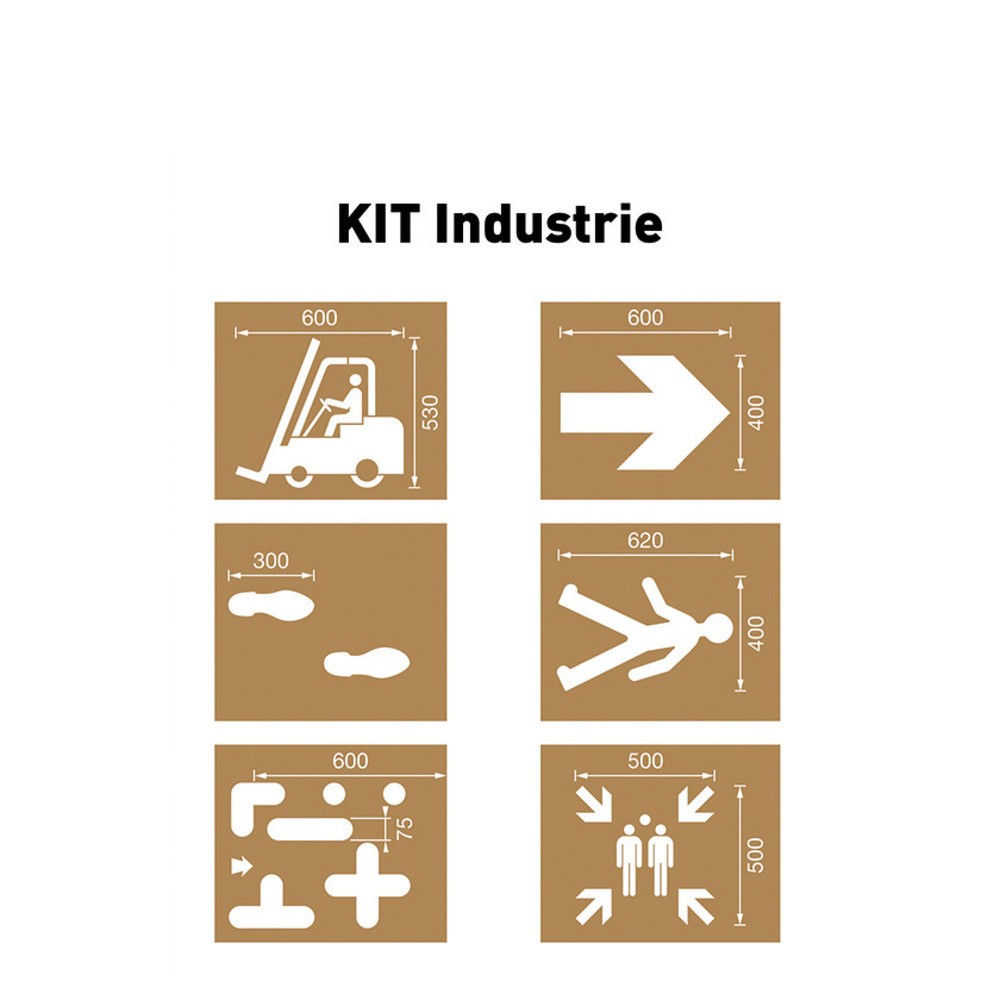 A.M.P.E.R.E. Jeu de pochoirs pour l’industrie