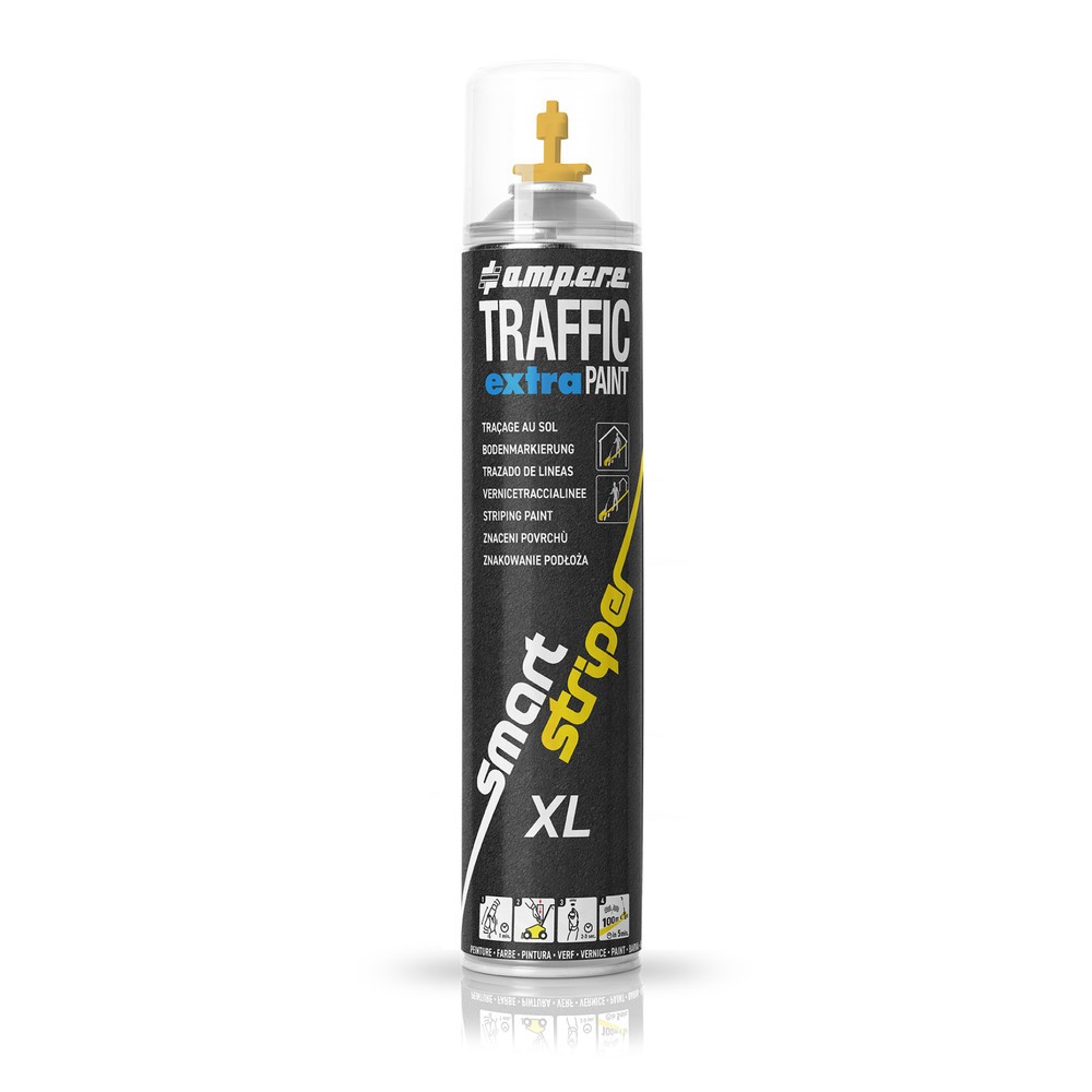 Numéro de l'image du produit 1: A.M.P.E.R.E. Peinture de marquage TRAFFIC extra Paint® XL 0,75 l, orange