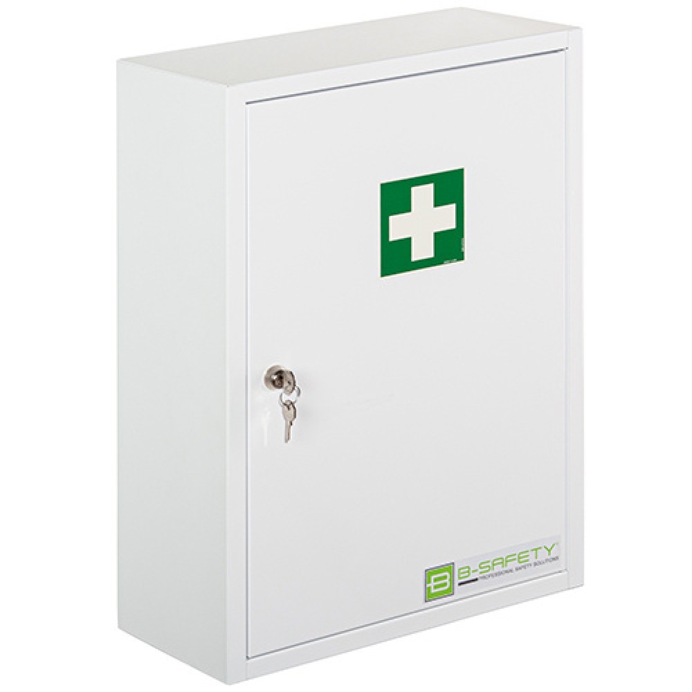 Armoire à pharmacie B-Safety PREMIUM, avec remplissage DIN 13157