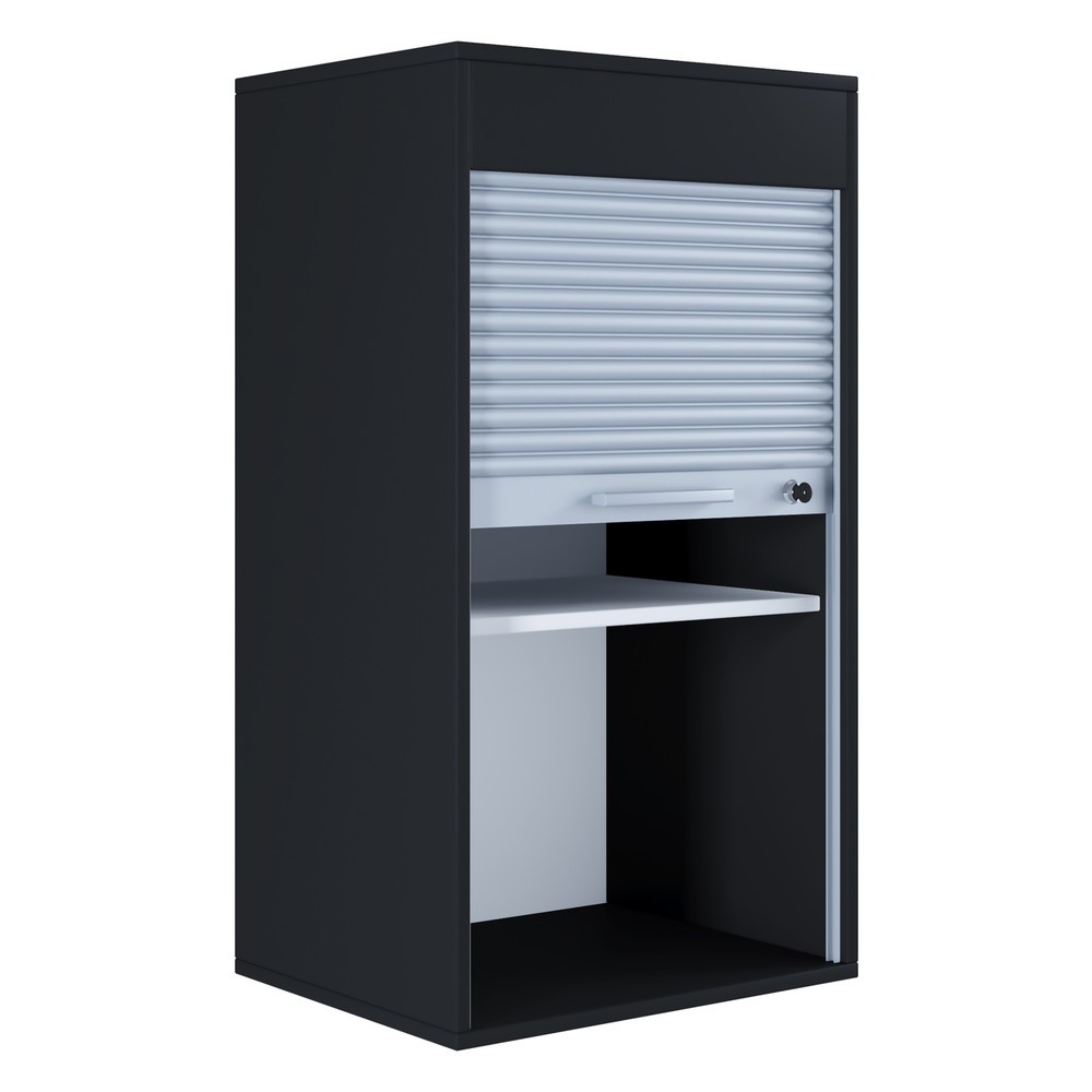 Armoire de bureau Aktos L, noir