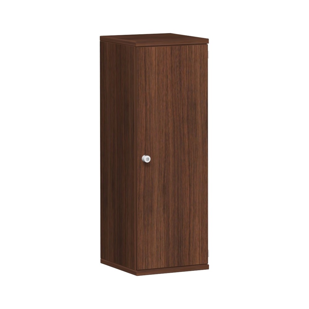 Armoire de bureau Profi, 3 hauteurs de classeurs, largeur 400 mm, porte à droite, noyer