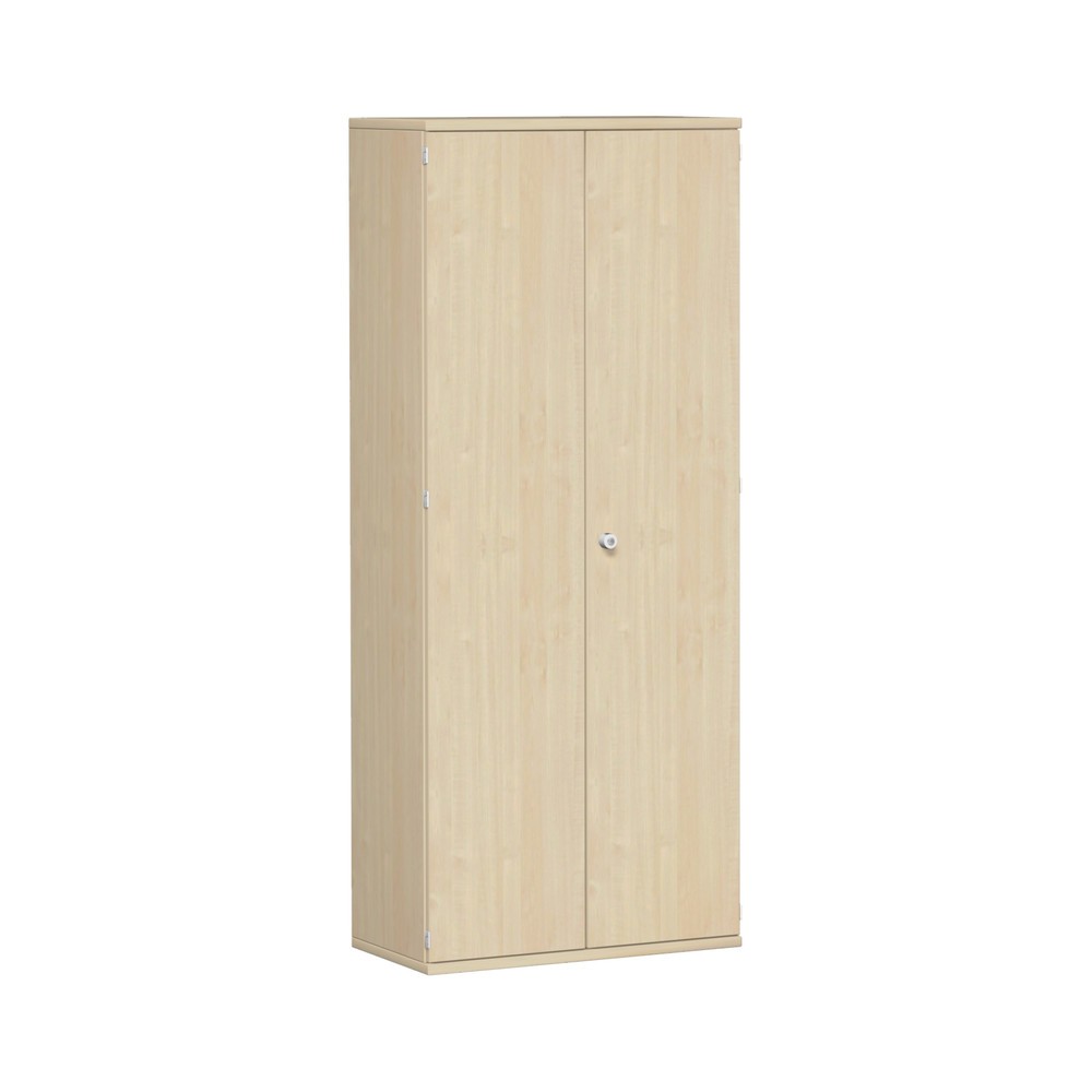 Armoire de bureau Profi, 5 hauteurs de classeurs, largeur 800 mm, porte battante, érable