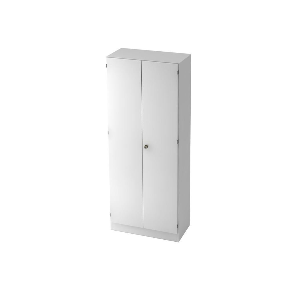 Armoire Hammerbacher 5OH avec socle SG blanc/blanc