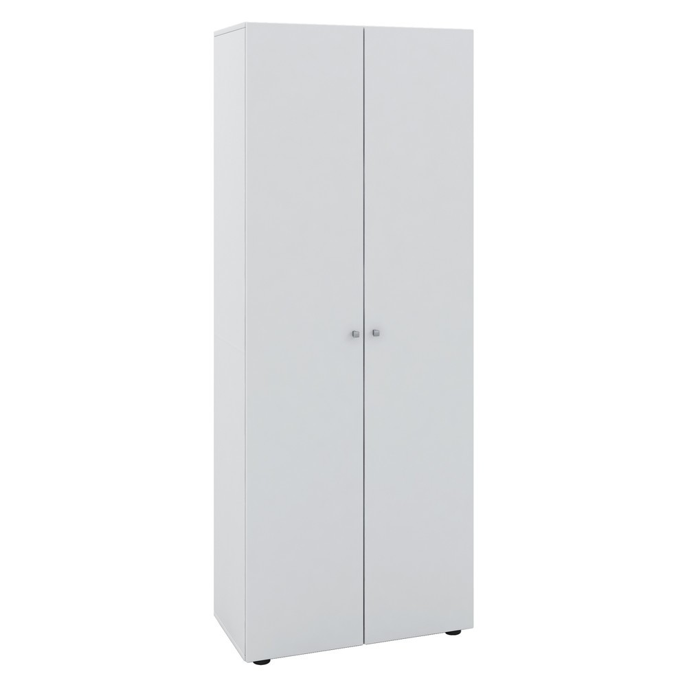 Armoire polyvalente Vandol I, avec portes, blanc