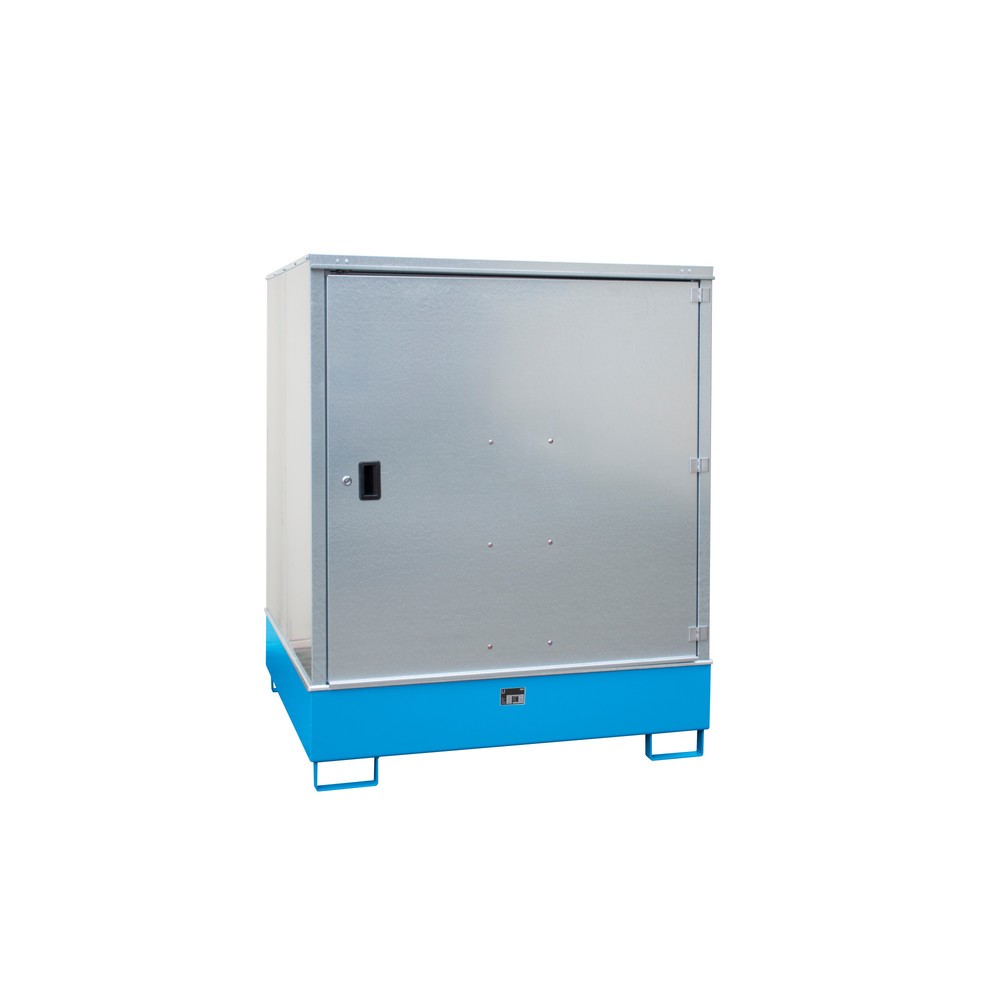 Armoire pour produits dangereux Bauer® GS-4, peinte, bleu clair