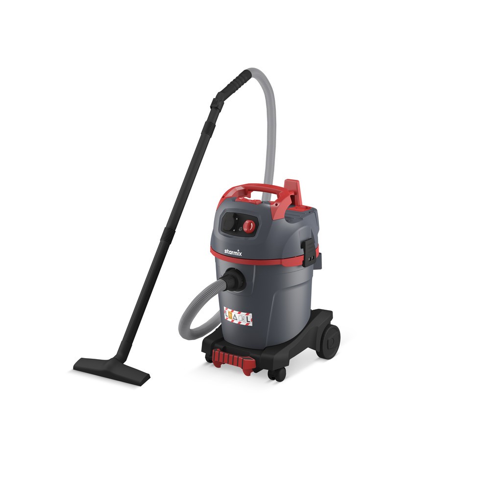 Aspirateur eau et poussières starmix uClean, classe de poussières L, décolmatage du filtre automatique, 1 400 W, 32 l