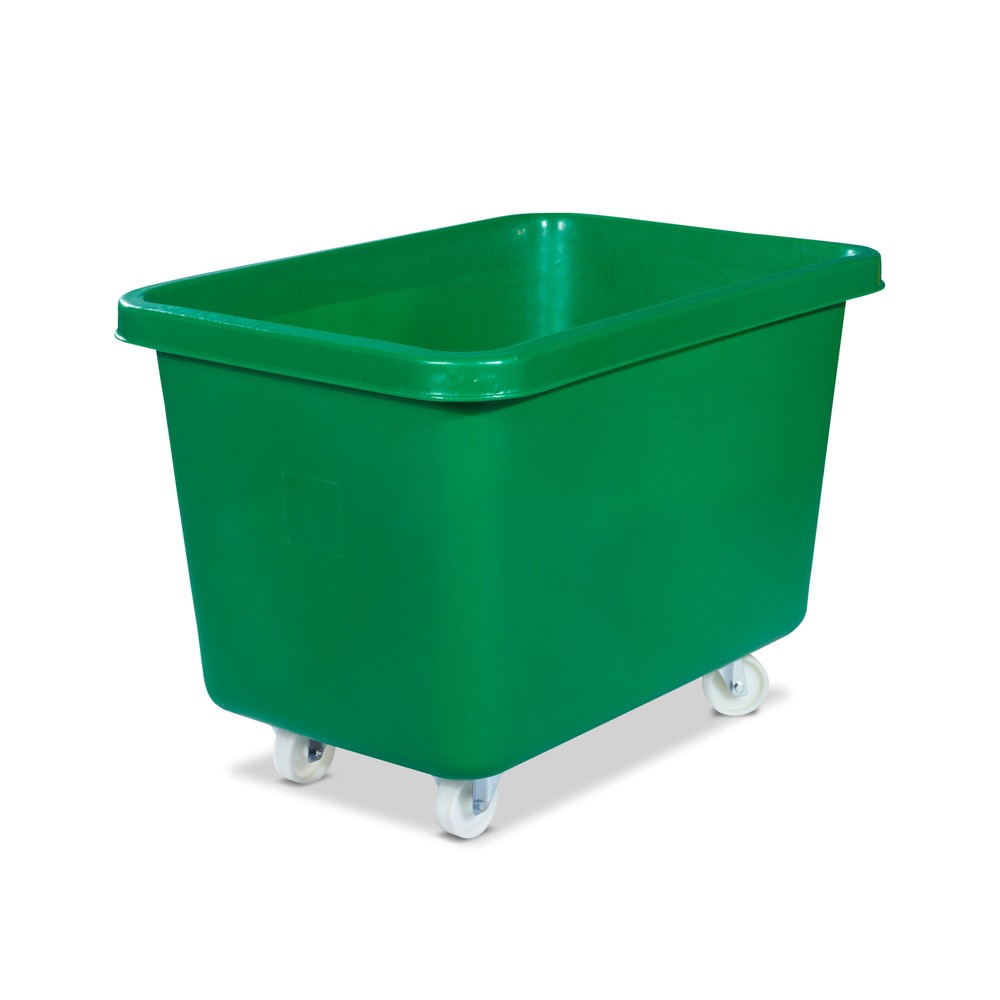 Conteneur à roulettes BASIC, l x P 902 x 660 mm, vert