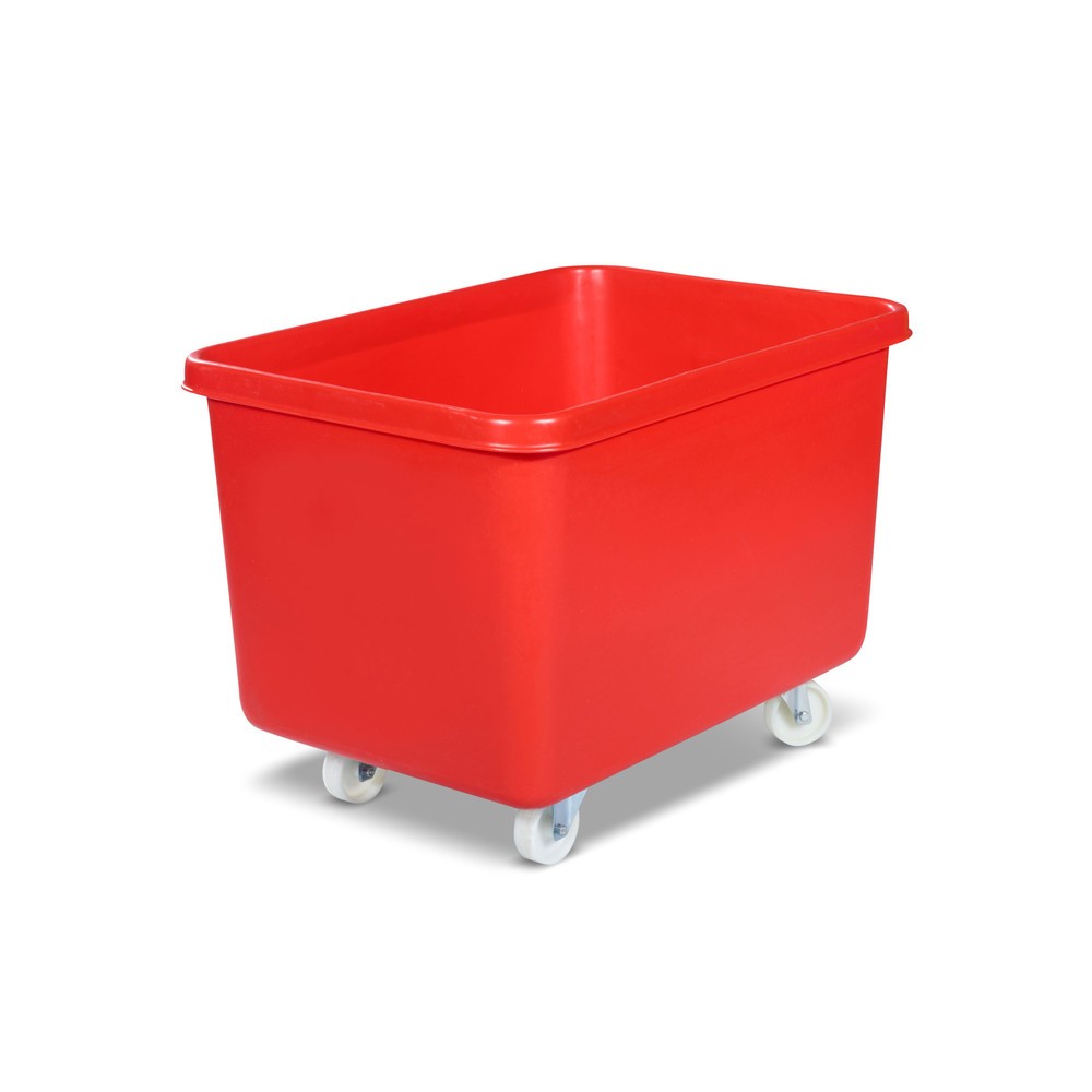 Conteneur à roulettes BASIC, l x P 991 x 686 mm, rouge