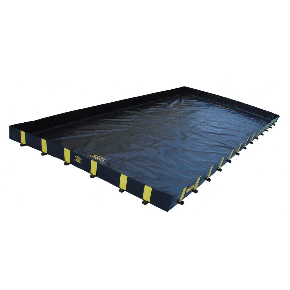 Bac pliable Justrite QuickBerm® Plus, capacité 9 501 l