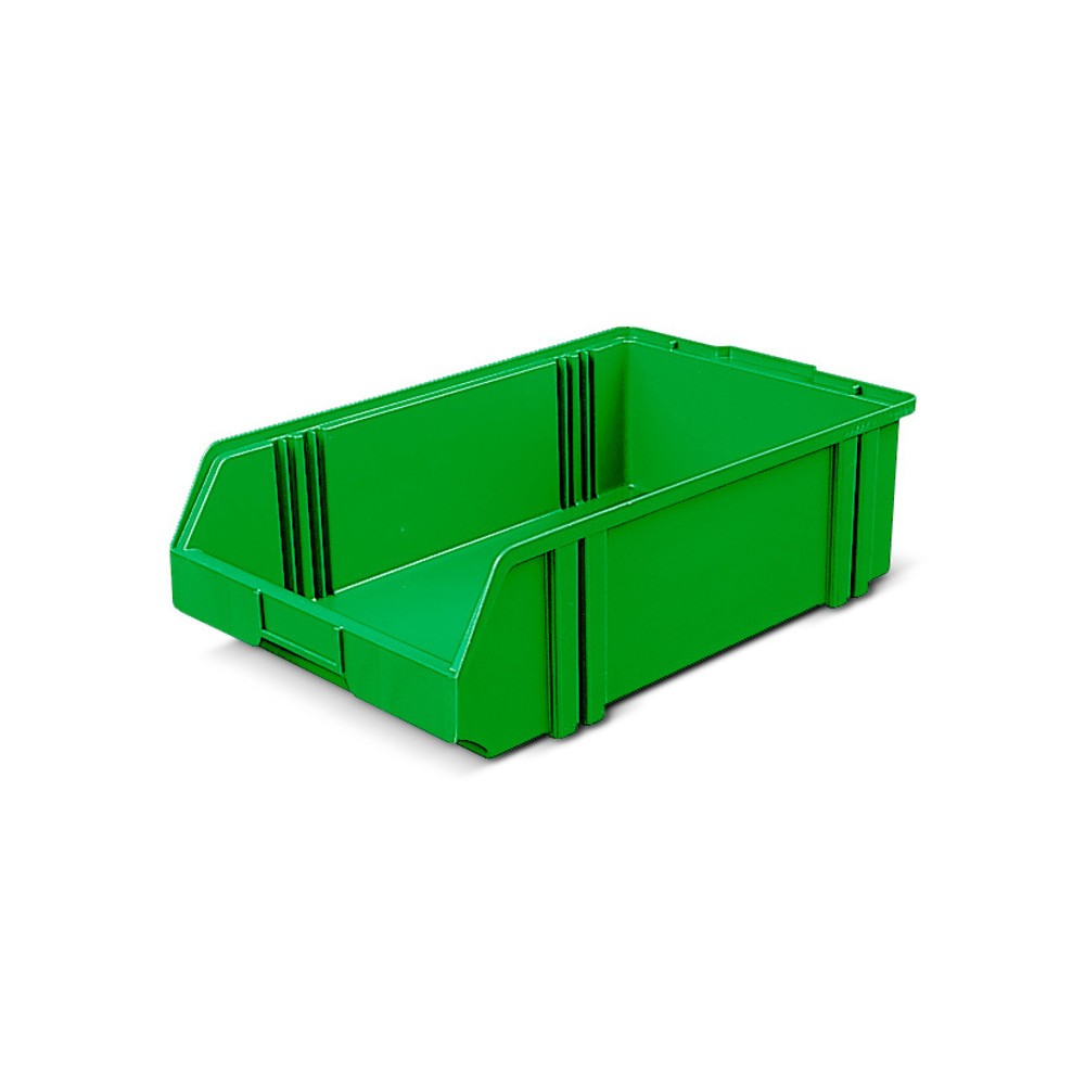 Bacs à bec en polystyrol, H x l x P 145 x 300 x 500 mm, vert