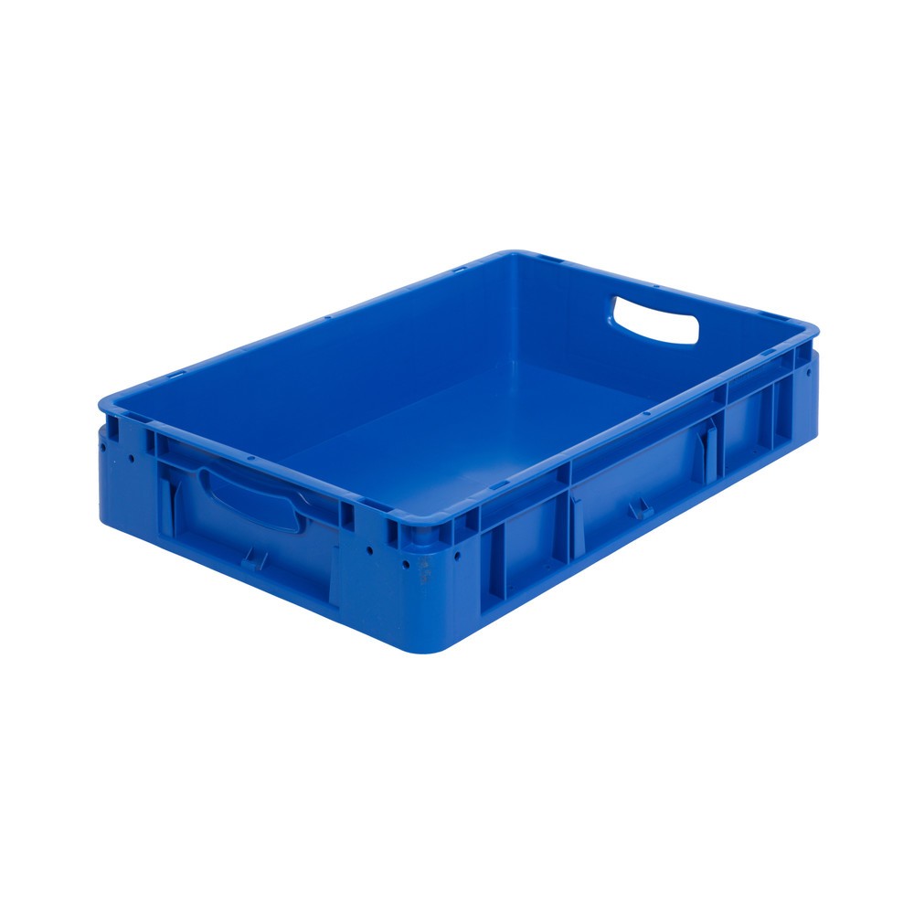 Bac Euro empilable Premium, H x l x P 120 x 600 x 400 mm, bleu