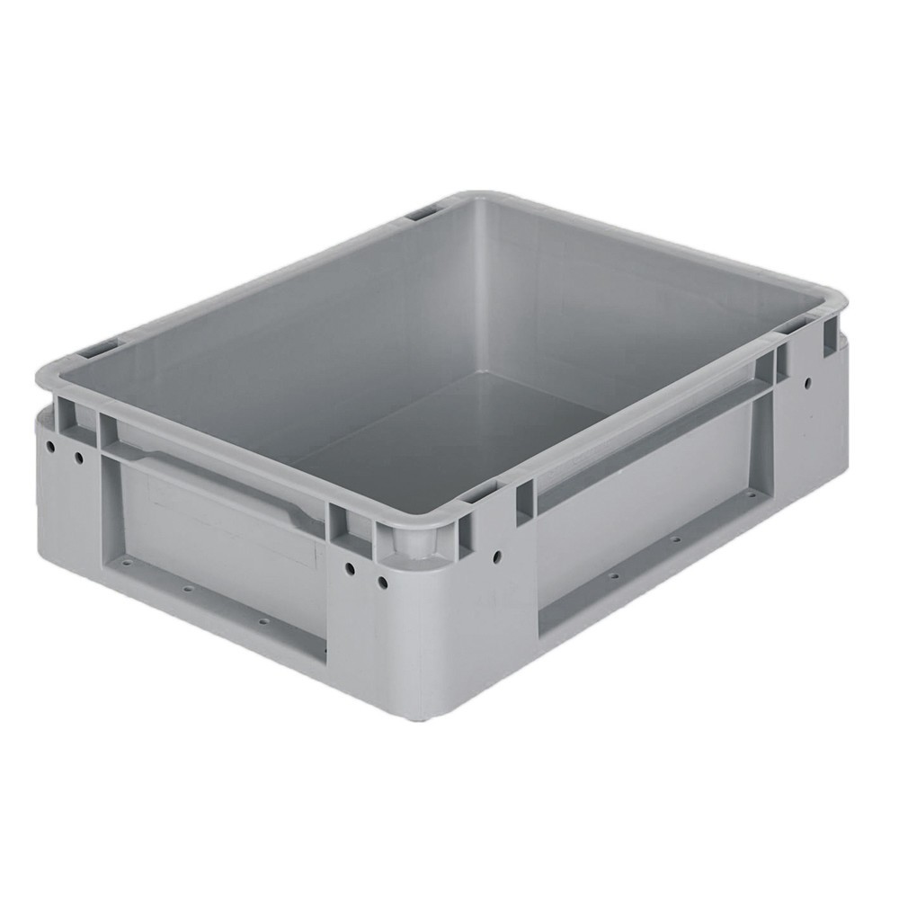 Bac Euro empilable Premium, H x l x P 120 x 400 x 300 mm, gris