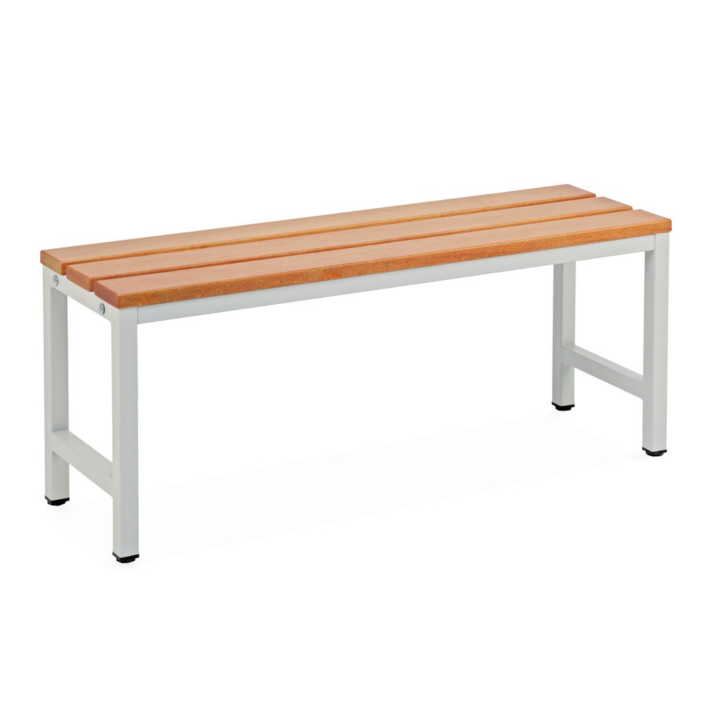 Banc pour vestiaire Steinbock®, longueur 1 000 mm, sans porte-chaussure