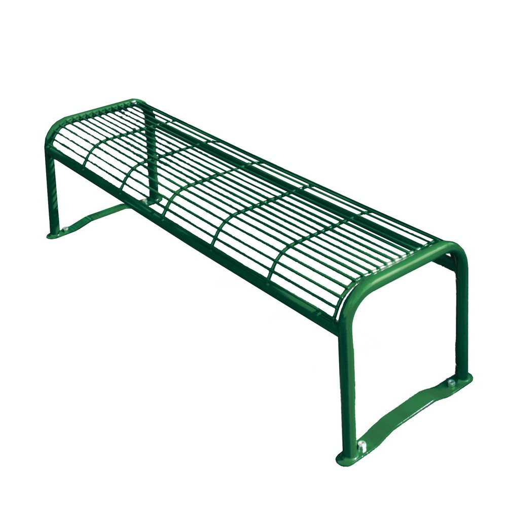 Banc en treillis métallique Madrid, vert sapin