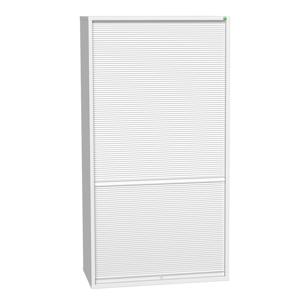 bott Armoire suspendue avec volet roulant verso, avec 3 tablettes, lxPxH : 1 050 x 550 x 2 000 mm