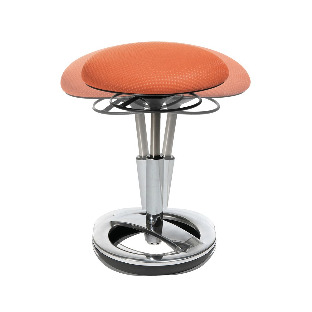 Numéro de l'image du produit 2: Tabouret de bureau Sitness®, hauteur d’assise 44-57 cm, orange