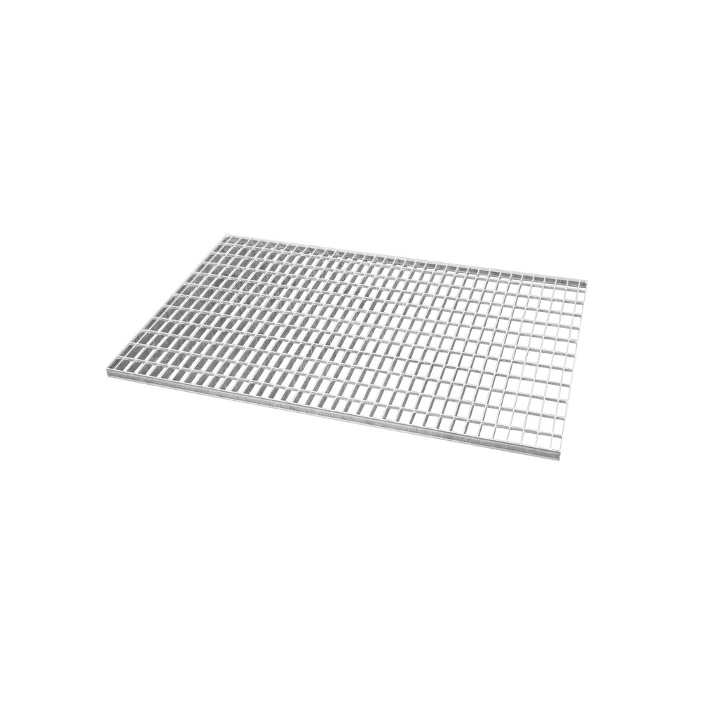 Caillebotis pour bac collecteur, acier, l x P 800 x 1 200 mm, 2x 200 l