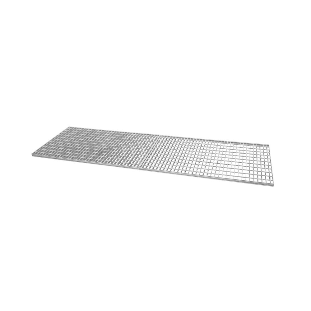 Caillebotis pour bac collecteur, acier, l x P 800 x 2 400 mm, 4x 200 l