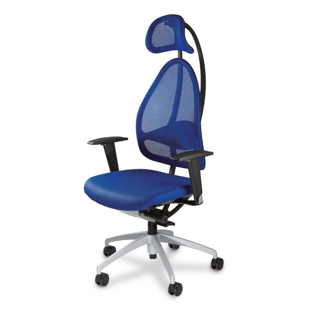 Chaise de bureau pivotante Topstar® Open Base 10, avec appuie-tête, ergonomique, noir