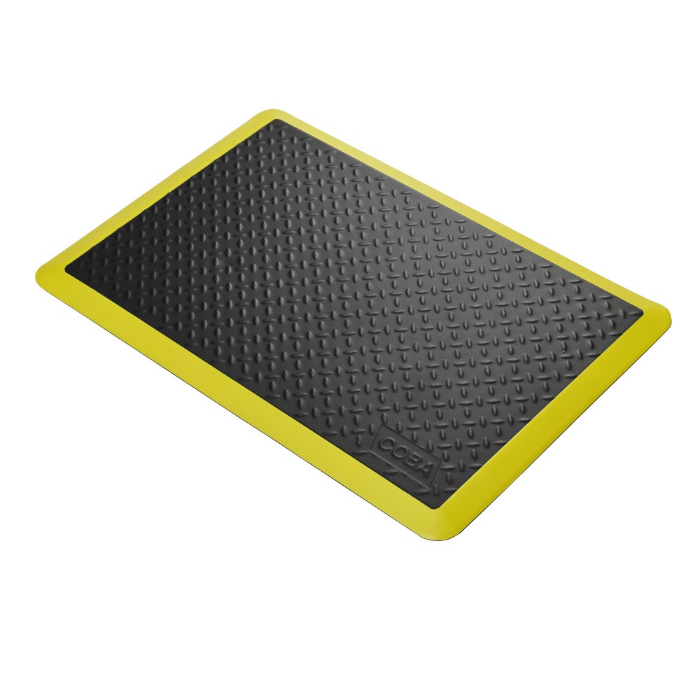 COBA Tapis anti-fatigue COBAelite® Diamond, lxP 600 x 900 mm, noir