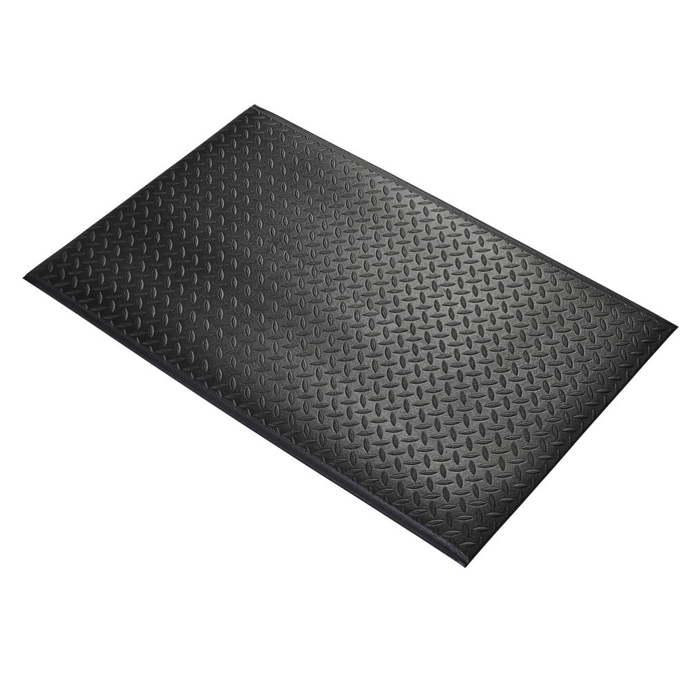 COBA Tapis anti-fatigue Orthomat®,Diamond, lxP 600 x 900 mm, noir