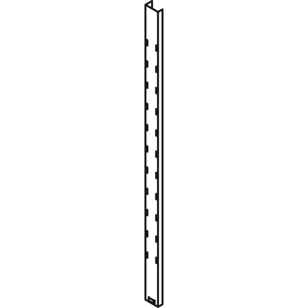 Colonne de rayonnage,en tôle d'acier galvanisée, pour conteneurs non isolés, H 1 950 mm, l=95 mm, P = 33 mm