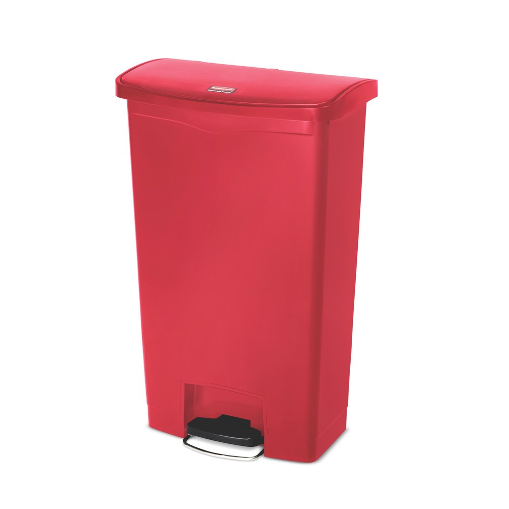 Poubelle à pédale Rubbermaid® Profi, 30 litres, rouge