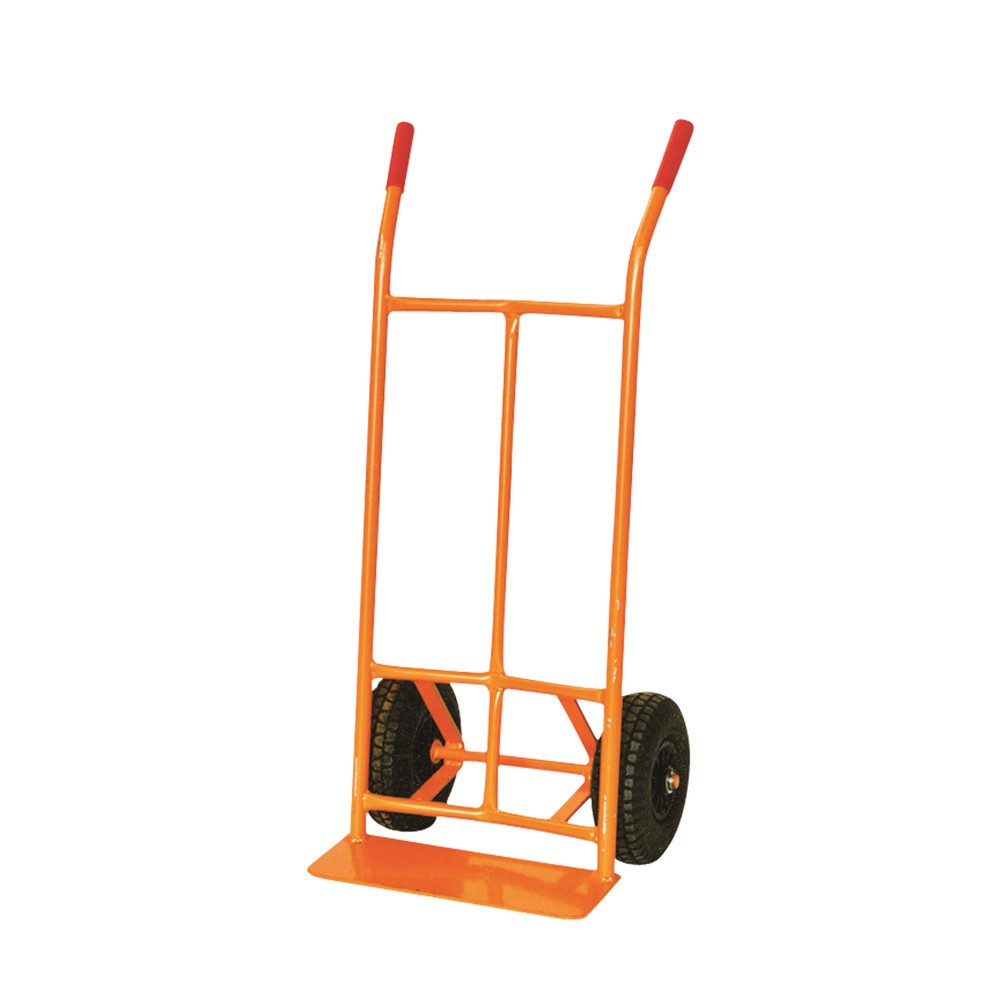 Diable Eichinger®, 300 kg, roue gonflable 260/85, orangé pur