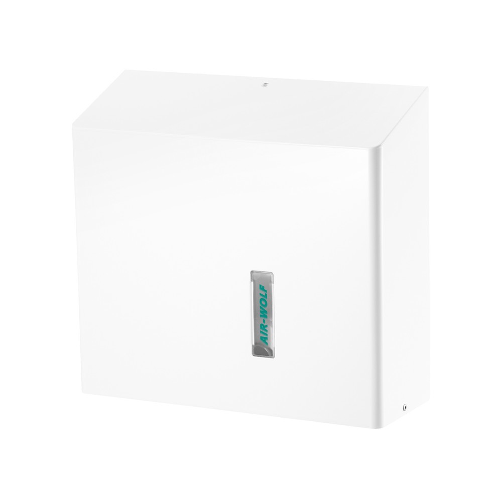 Distributeur de papier toilette Duplex Air-Wolf blanc