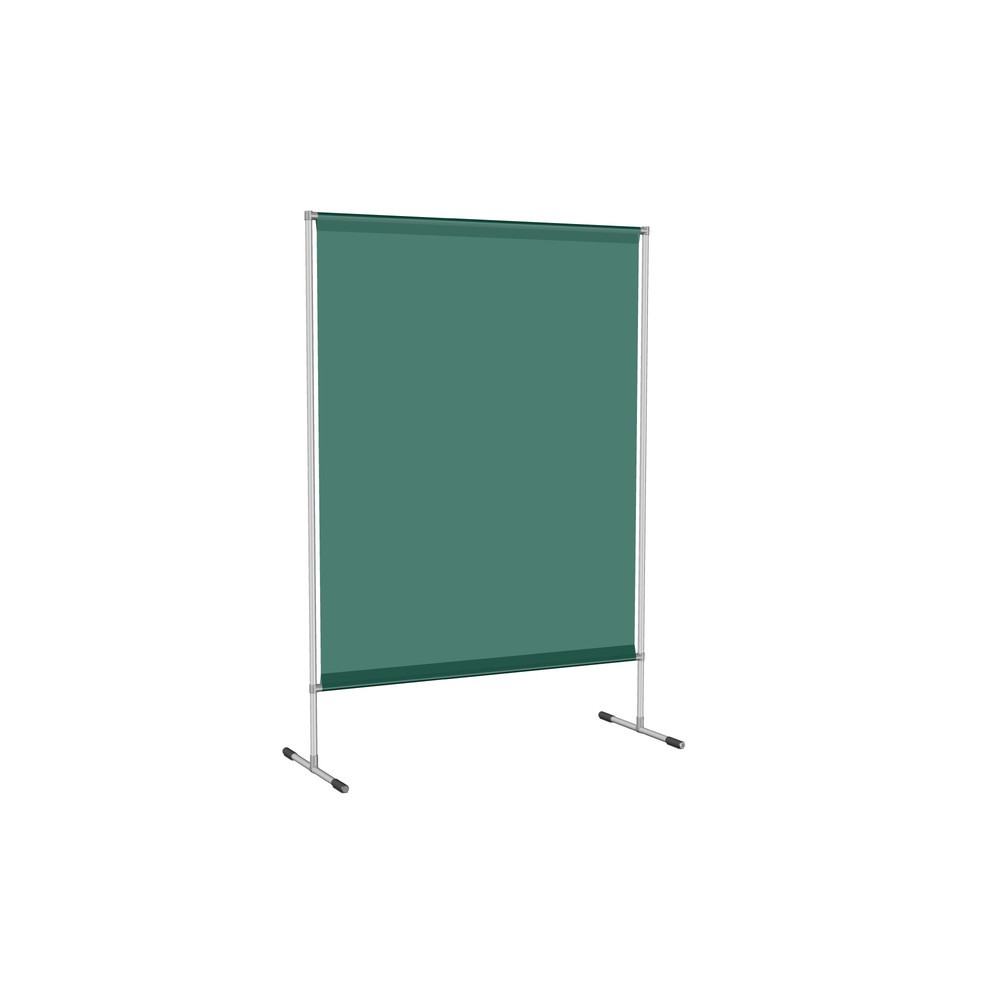 Écran de protection pour soudeur, conforme ISO EN 25980 (EN 1598), lxH 1 400 x 2 000 mm, vert foncé/mat