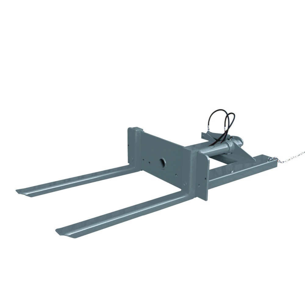 Numéro de l'image du produit 1: Eichinger® Basculeur de benne hydraulique pour conteneur avec fourreaux, 1 500 kg, gris anthracite