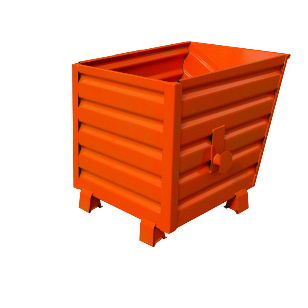 Eichinger® Benne empilable, 500 kg, 300 litres, orangé pur