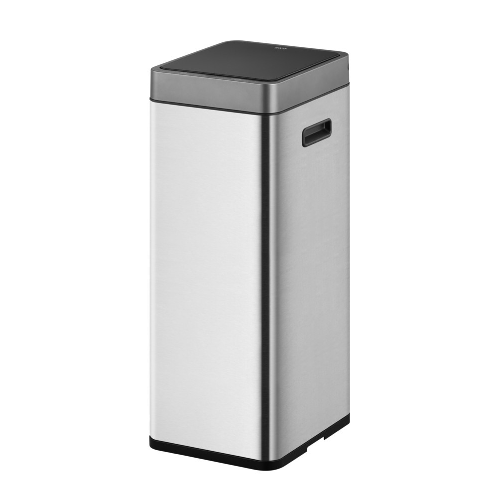 EKO Poubelle Mirage Slim, avec capteur, 30 litres, acier inoxydable mat