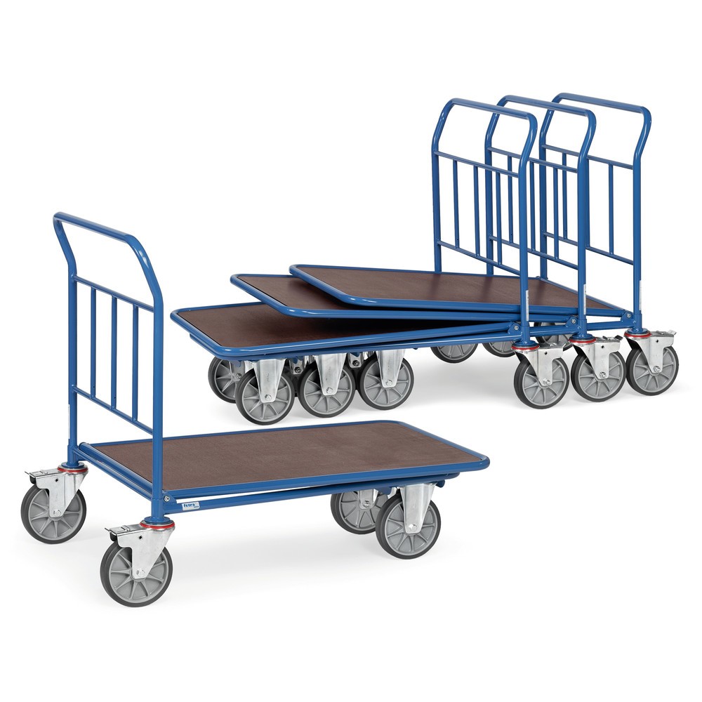 fetra® Chariot Cash-'n'-Carry, capacité de charge 400 kg, surface de chargement lxP 500 x 850 mm