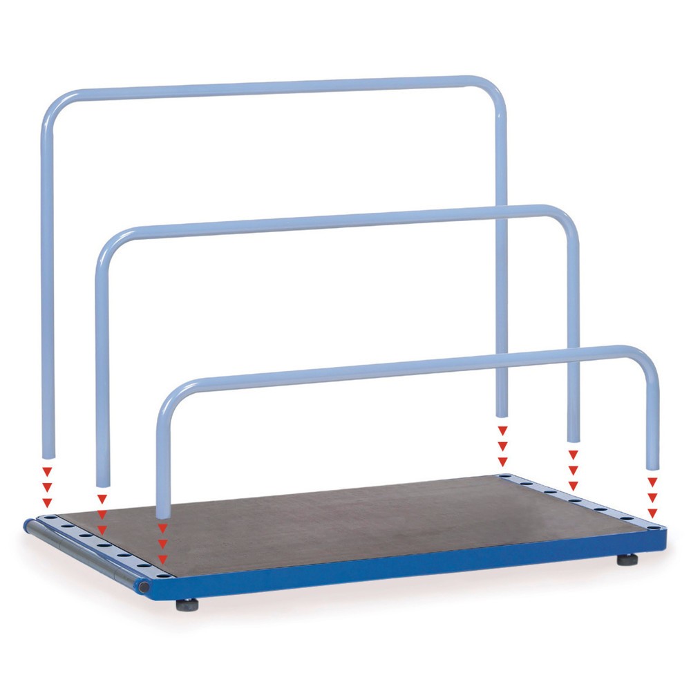 Rack à panneaux fetra® pour arceaux enfichables