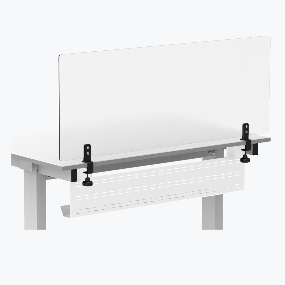 Gestion de câbles pour table largeur 1,200 mm, blanc