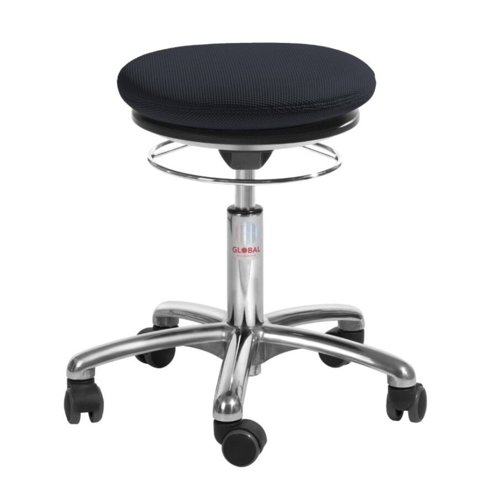 Global Stole A/S Tabouret Pilates, tissu 3D, hauteur d’assise comprise entre 450 et 580 mm, noir