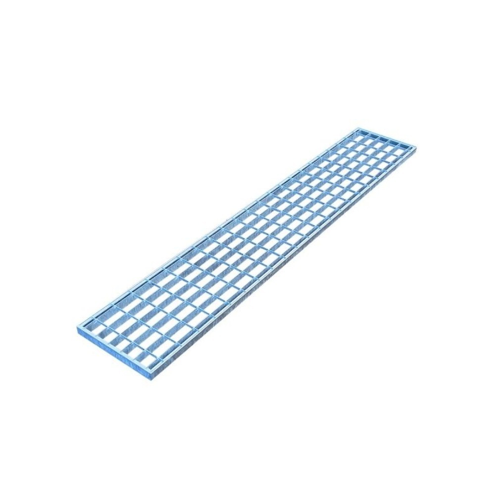 Grille en acier pour dépôt à matières dangereuses en PE CEMO 220/2, surface de remplissage, H x l x P 30 x 1 500 x 270 mm