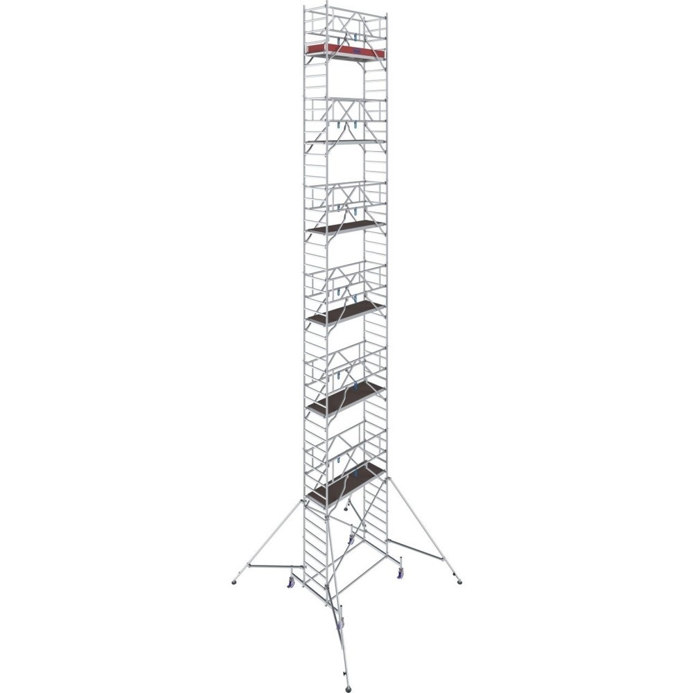 KRAUSE® Échafaudage roulant STABILO S10 longueur de travée 2,00, hauteur de travail 14,40