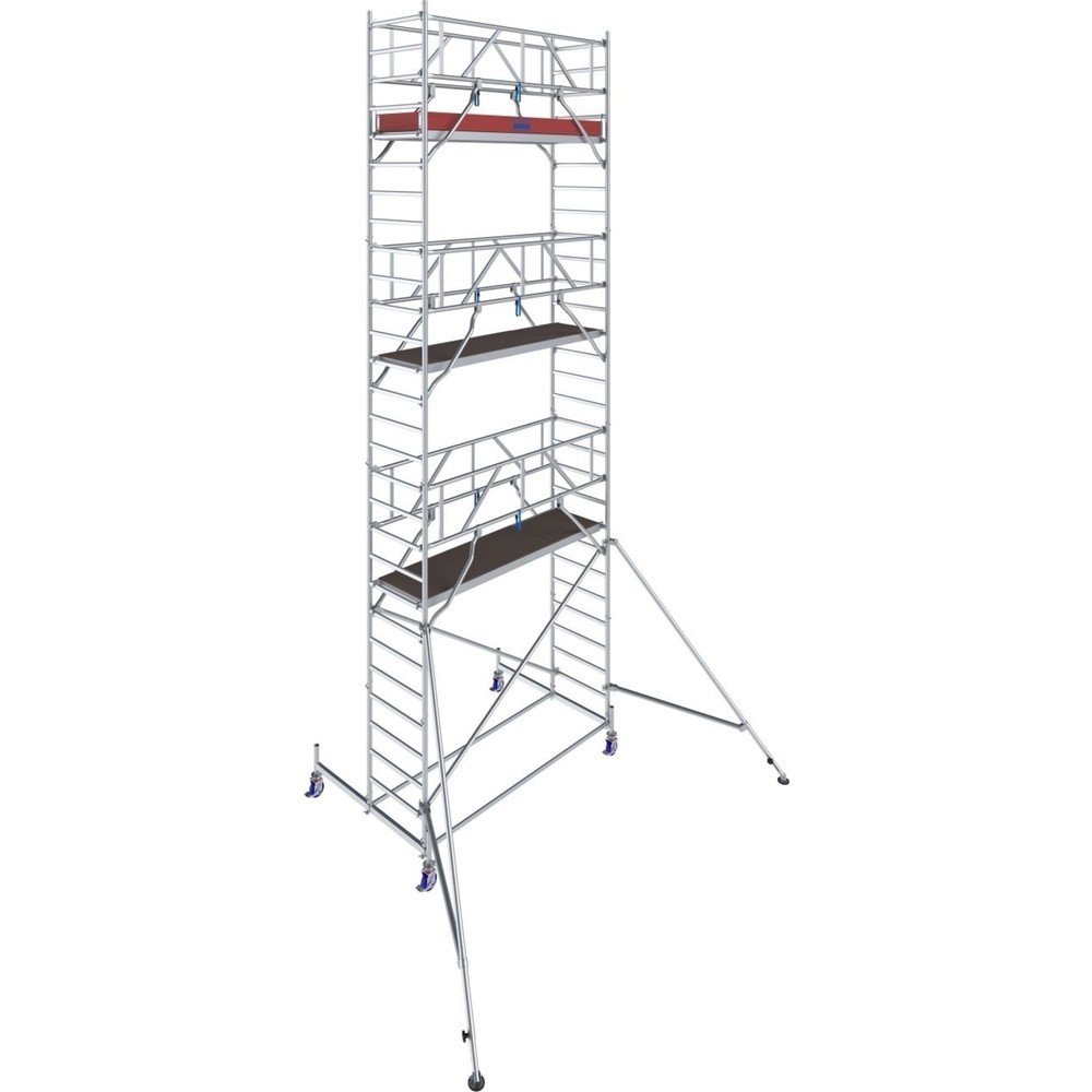 KRAUSE® Échafaudage roulant STABILO S10 longueur de travée 2,50, hauteur de travail 8,40