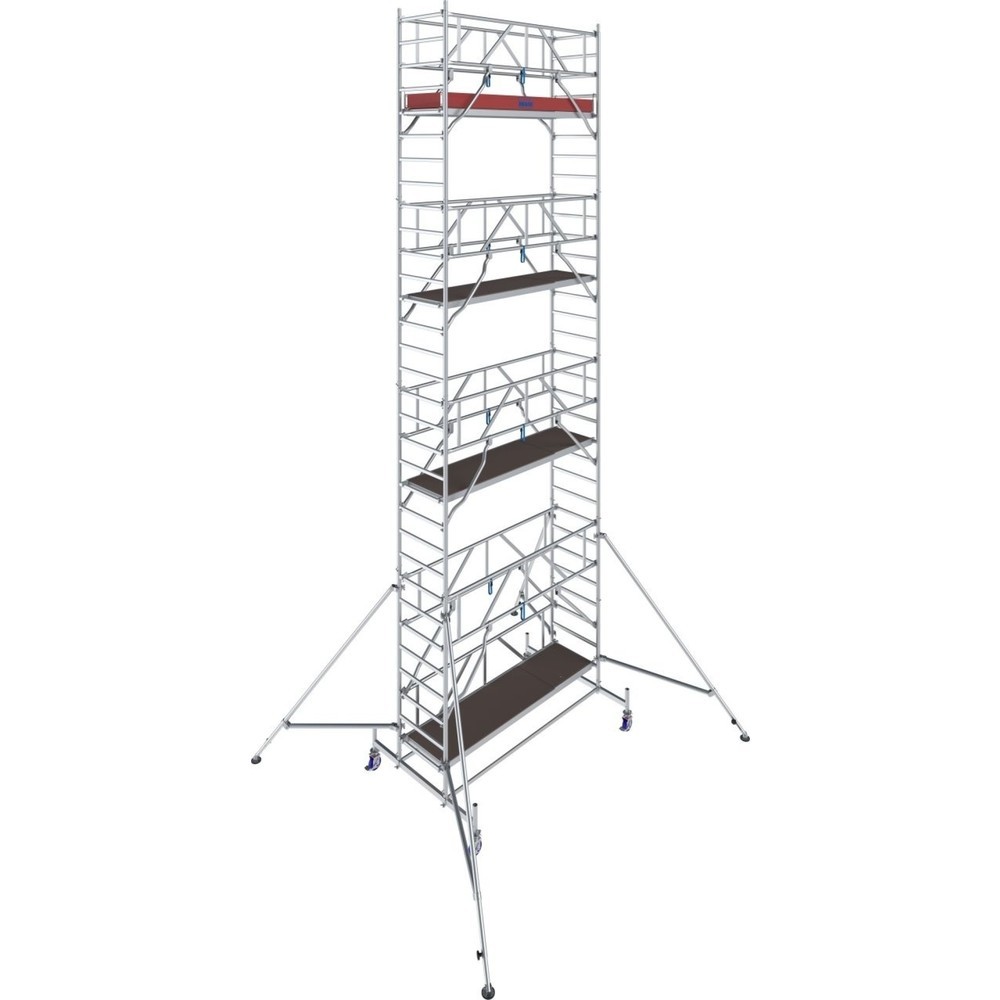 KRAUSE® Échafaudage roulant STABILO S10 longueur de travée 2,50, hauteur de travail 9,40