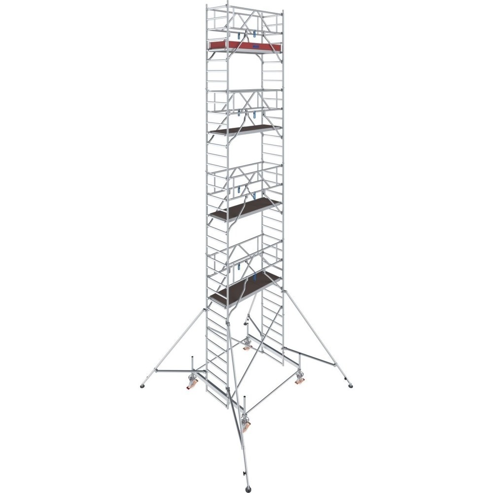 KRAUSE® Échafaudage roulant STABILO S100 longueur de travée 2,00, hauteur de travail 10,50