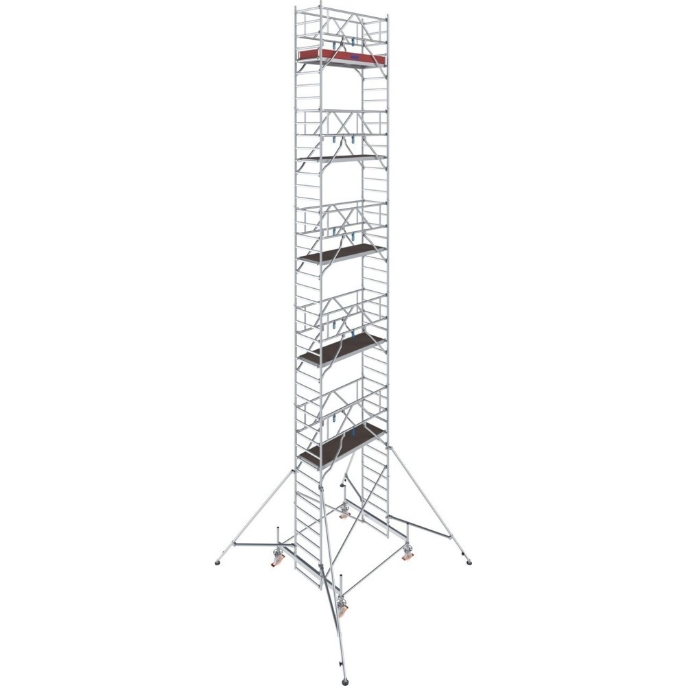 KRAUSE® Échafaudage roulant STABILO S100 longueur de travée 2,00, hauteur de travail 12,50