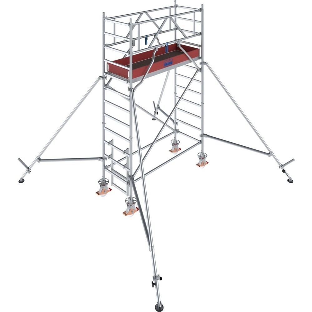 KRAUSE® Échafaudage roulant STABILO S1000 longueur de travée 2,00, hauteur de travail 4,30