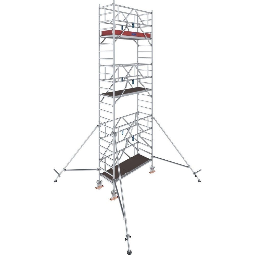 KRAUSE® Échafaudage roulant STABILO S1000 longueur de travée 2,00, hauteur de travail 7,30