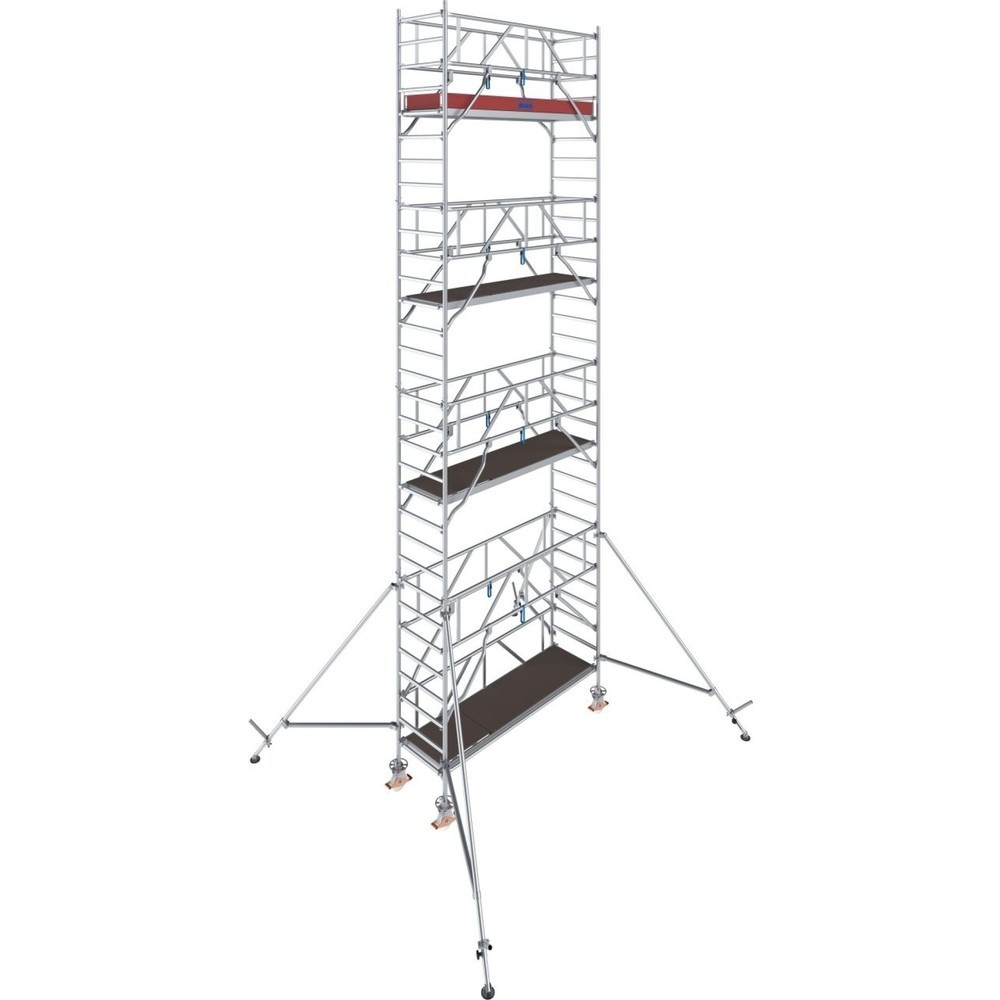 KRAUSE® Échafaudage roulant STABILO S1000 longueur de travée 2,50, hauteur de travail 9,30