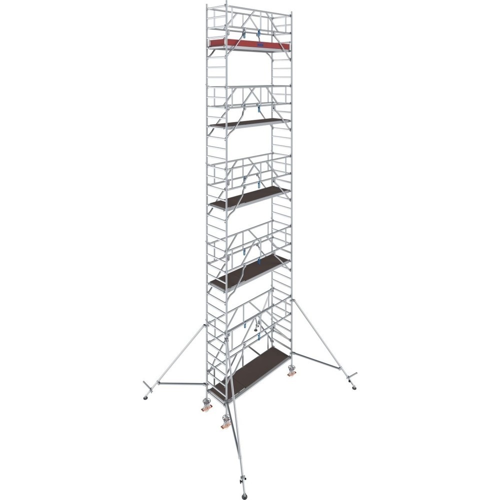 KRAUSE® Échafaudage roulant STABILO S1000 longueur de travée 2,50, hauteur de travail 11,3