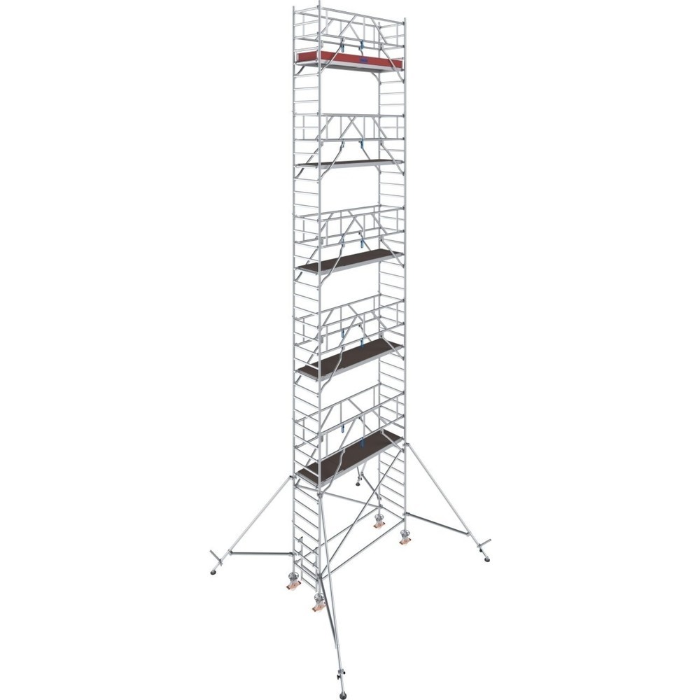 KRAUSE® Échafaudage roulant STABILO S1000 longueur de travée 2,50, hauteur de travail 12,3