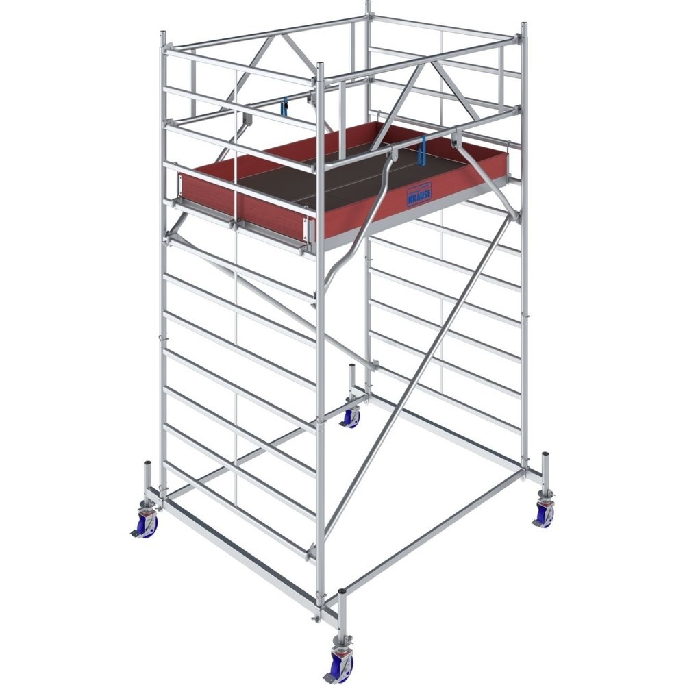 KRAUSE® Échafaudage roulant STABILO S50 longueur de travée 2,00, hauteur de travail 4,40