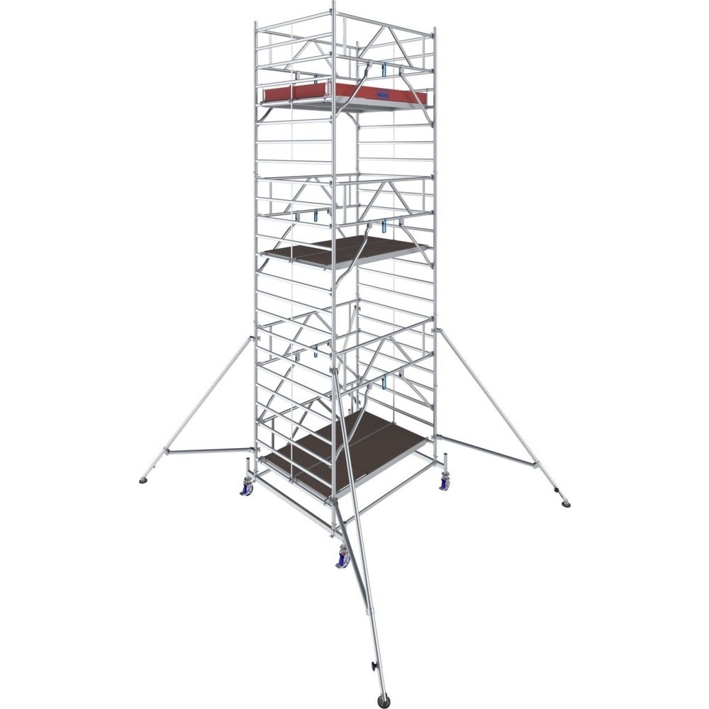 KRAUSE® Échafaudage roulant STABILO S50 longueur de travée 2,00, hauteur de travail 7,40